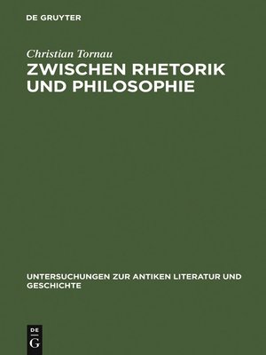 cover image of Zwischen Rhetorik und Philosophie